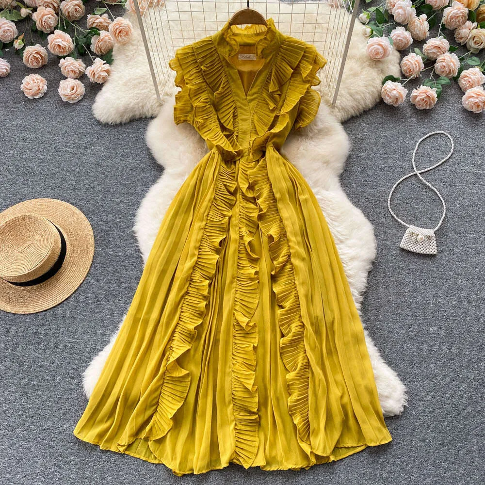 美品 DRAGON DANCE フード付きベスト イエロー 美品 DRAGON