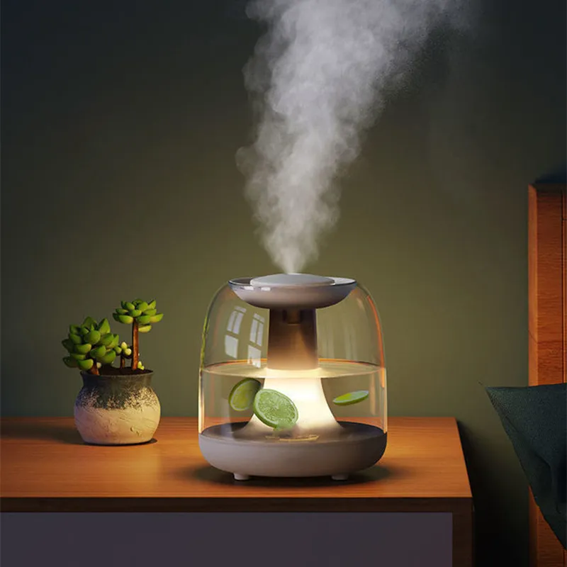 Mini Humidificateur D'air USB - Design En Y, Silencieux (<36dB), Avec Fonction Aromathérapie | Pour Bureau Ou Chambre