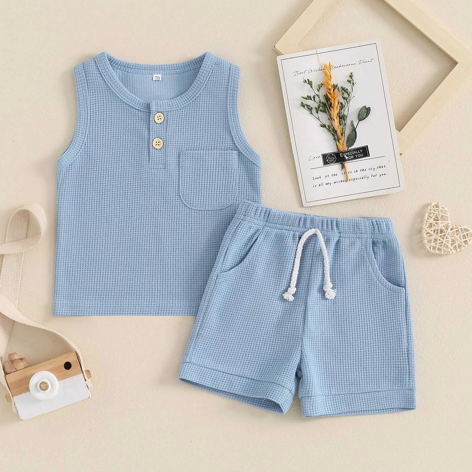 MoZKQn Nfant Newborn Baby Boy Summer Clothes Dnosaur Shorts Set