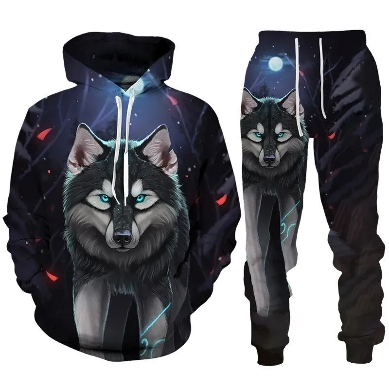 Cotton wolf hoodie hotsell