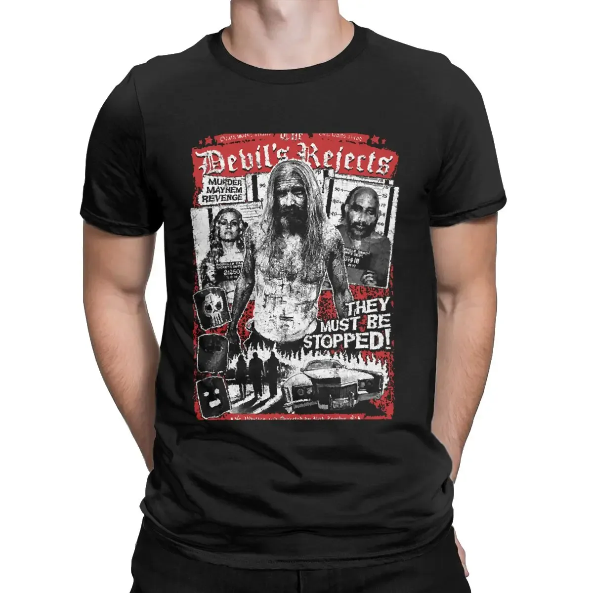 \" THE DEVIL'S REJECTS \" ホラー ムービー Tシャツ デビルズ・リジェクト ムービー 黒 ブラック 半袖 | ビンテージ