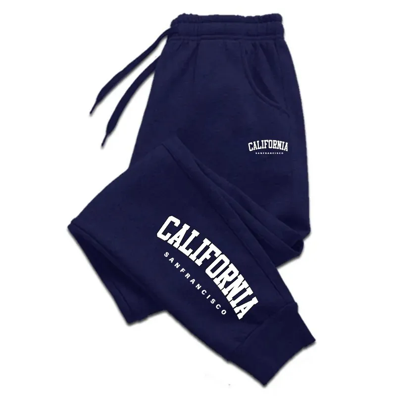 Cotton sweatpants with zipper pockets sale