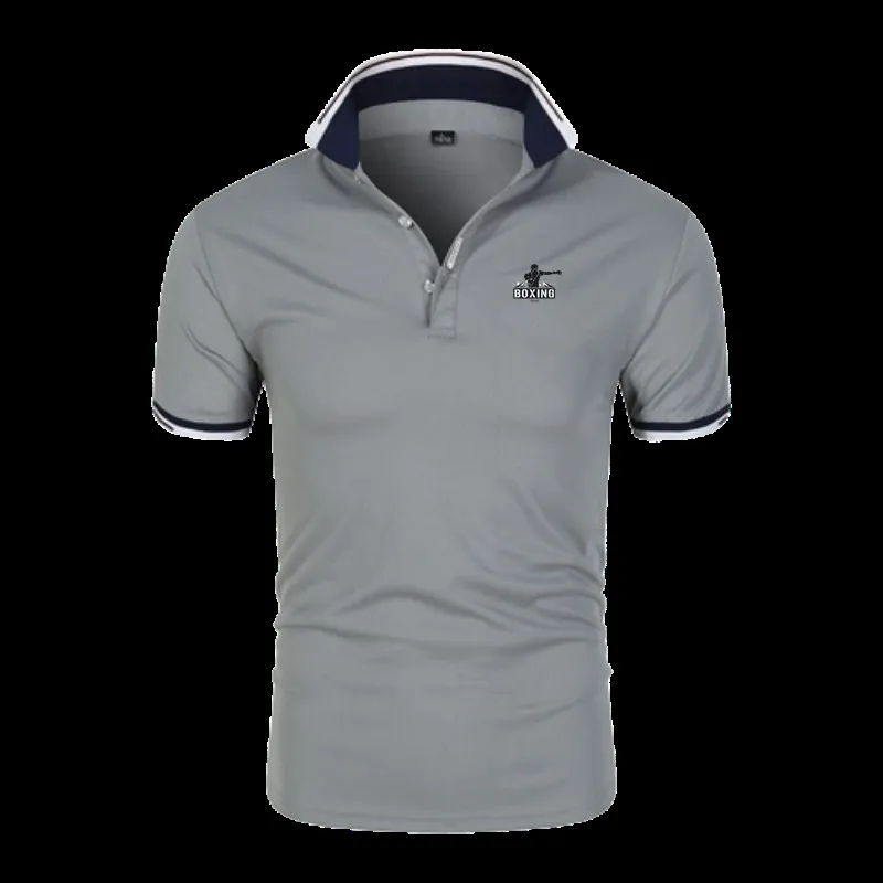セール！ポロシャツ Quick-Drying Short Sleeve Polo Shirt Amazon.com: Speedy Pros Polo Shirt Jeet Kune Do Embroidery
