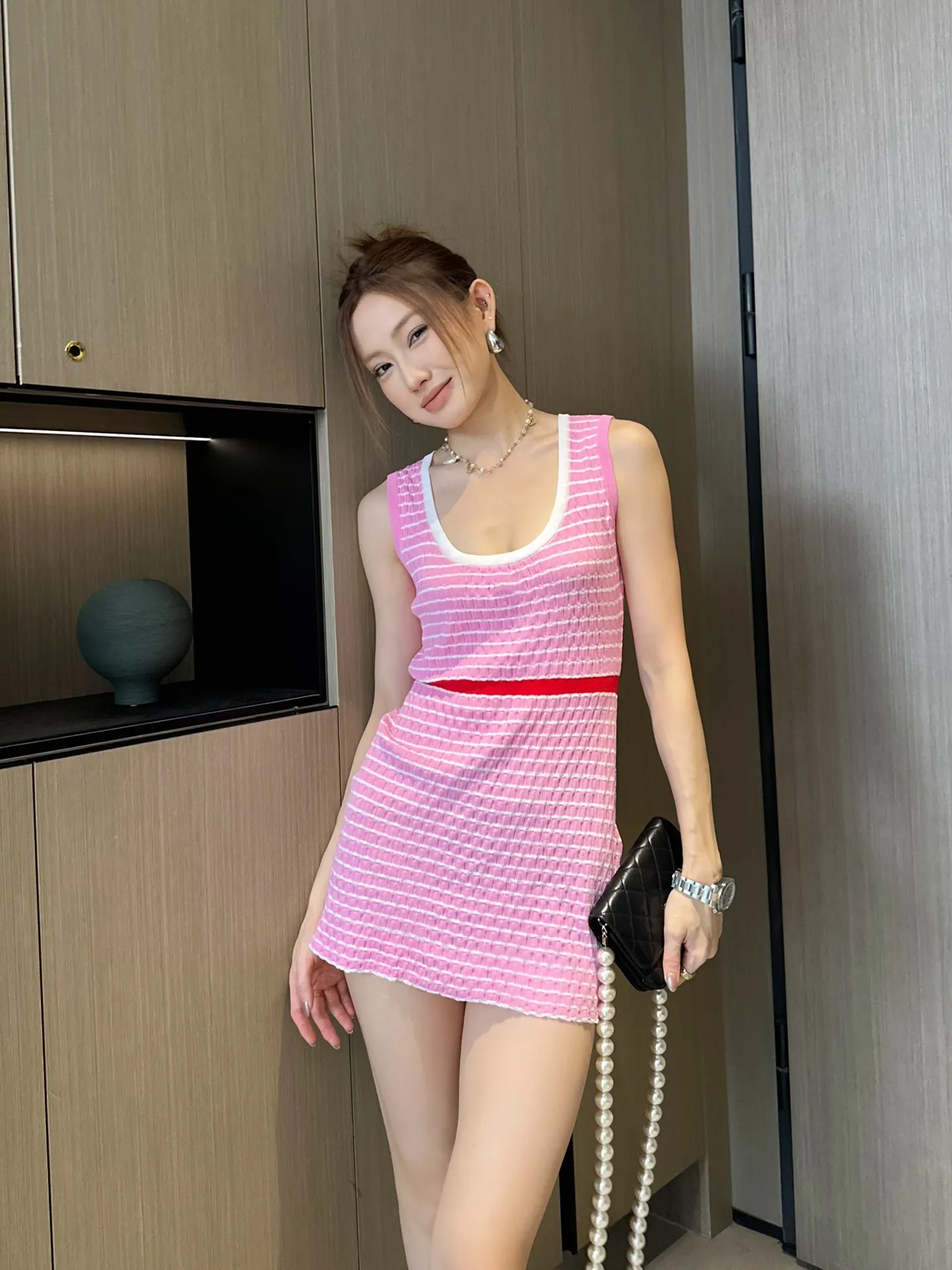 dhgate casual dresses Basic & Casual Dresses Designer Color Blocked Slip... From  Fashion_cardigan, Rs.5,077.15 In Bulk