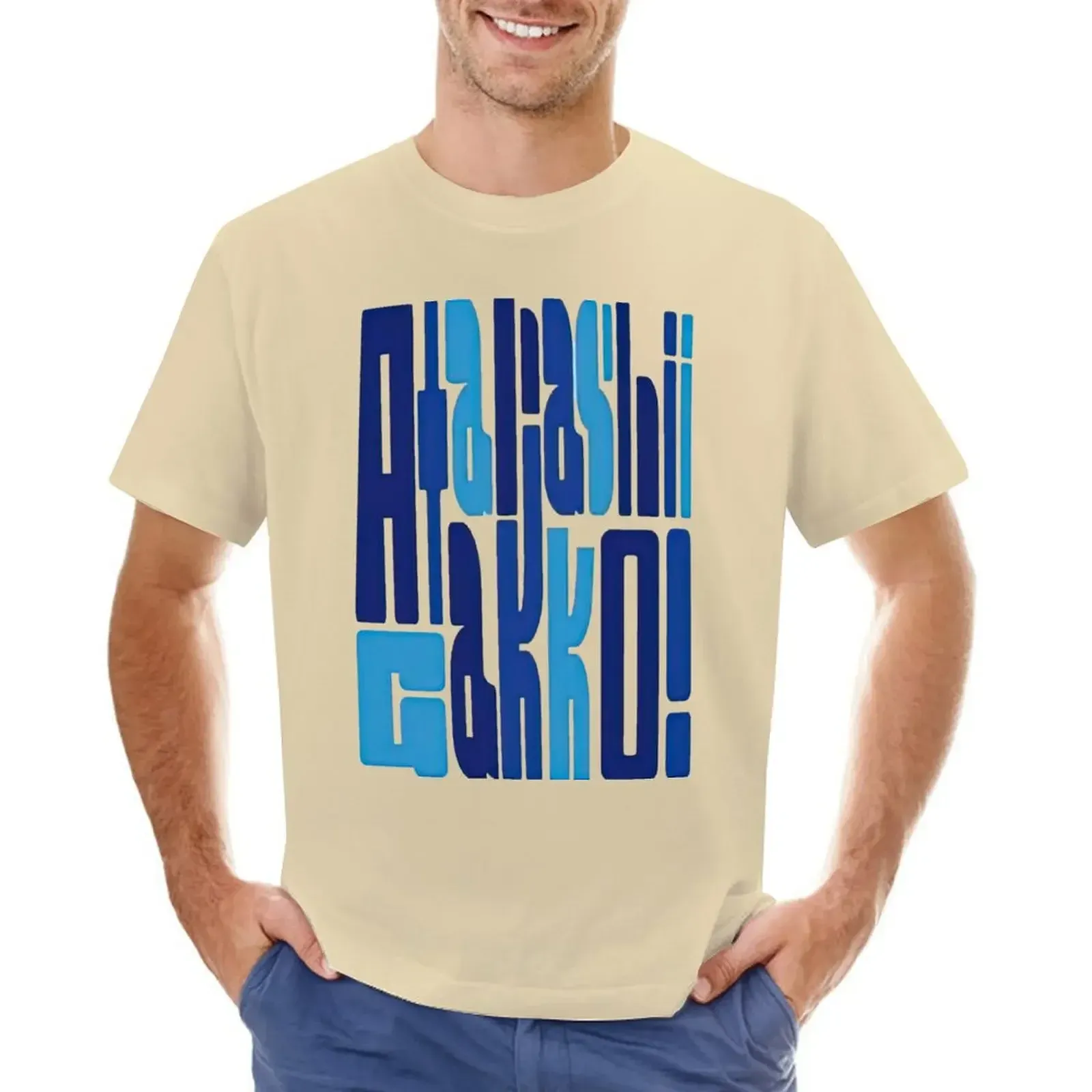 ATRAASHII GAKKO! Tシャツ Mサイズ ホワイト Atarashii GAKKO! AG Graphic Quick-Dry T-Shirt for Men: Breathable