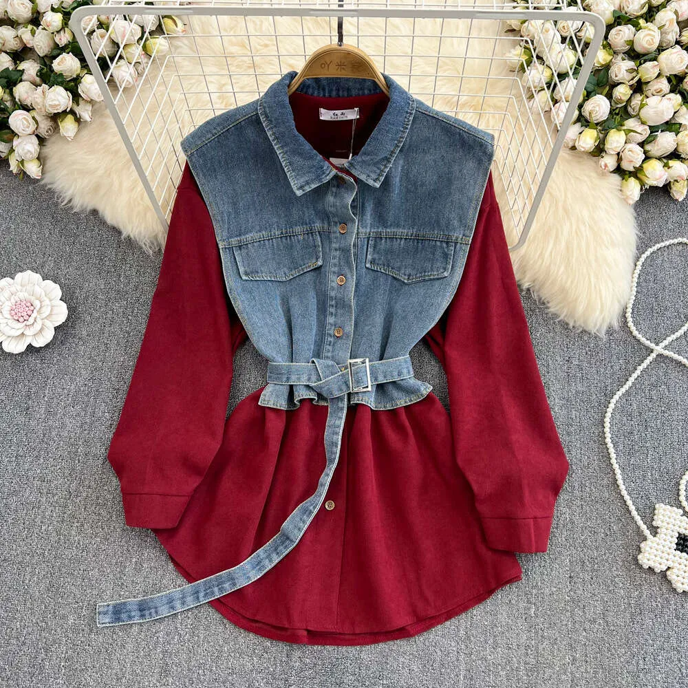 ジャケット・アウター I LINE DENIM SHIRT DRESS T By Alexander Wang - Pre-styled Denim Shirtdress | HBX