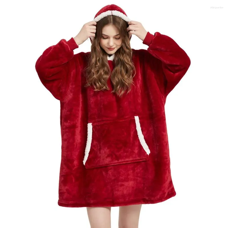 Sherpa Sweatshirt Womens: Oversized Hooded Blanket Sweatshirt