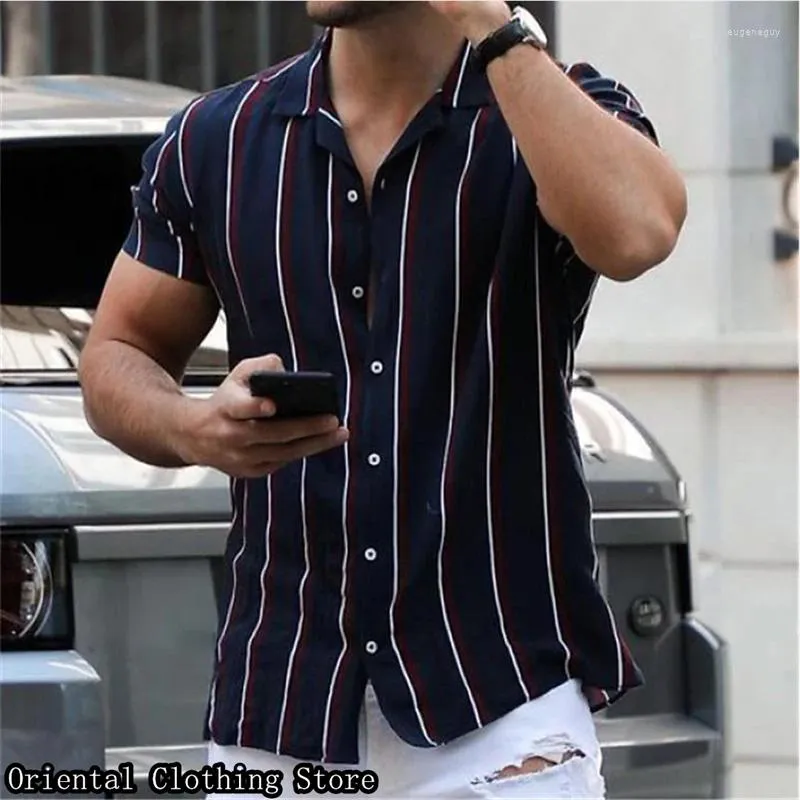 men's floral dress shirts The Seaside Spritz - Short Sleeve Shirt