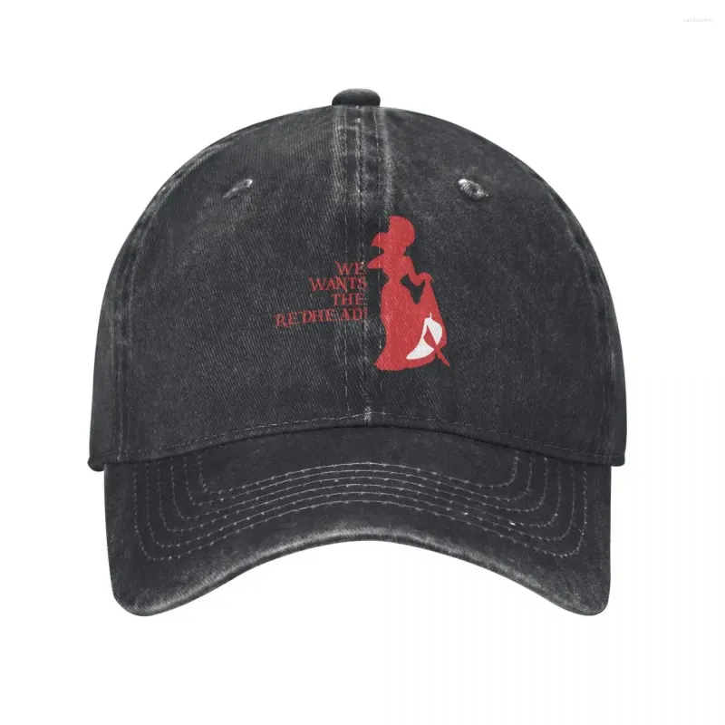 Ball Caps We Wants The Redhead Baseball Cap Cotton Hats Cowboy Unisex