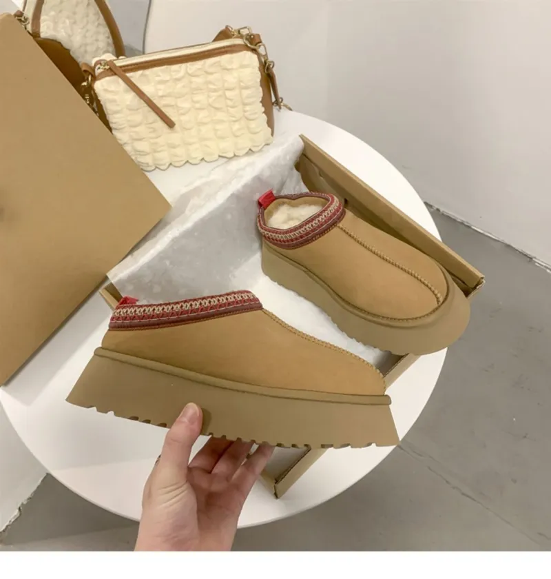 Winter Womens Ankle Fashionable Snow Boots With In Fur Short Plush Lining Platform Flip Flops And Warm Suede From Sneakers cheung 25.48 DHgate.Com