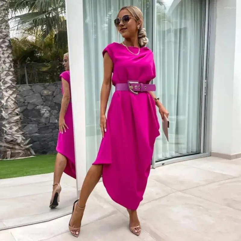Party Dresses Solid Color Beach Dress Women Long One Shoulder Maxi Ankle  Length from Dhgate Urban Sexy Dresses - price 28.96