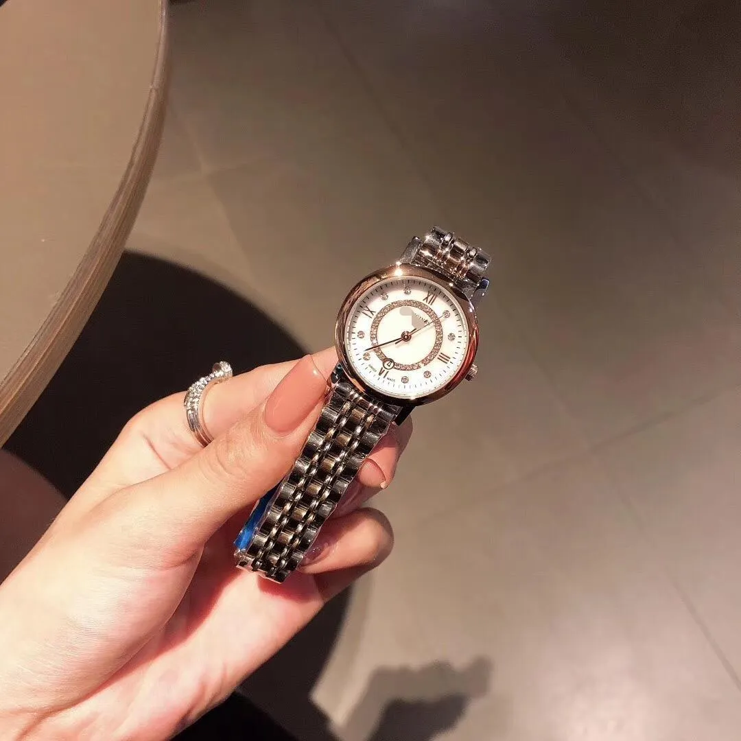 New Color Diamond Watch Womens Designer Watch Advanced Diamond Set