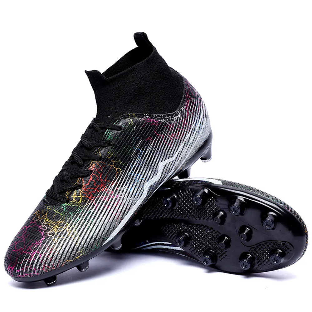 Hot Selling Large Size Non-Slip Turf Soccer Cleats TF/FG Training Football Boots for Men