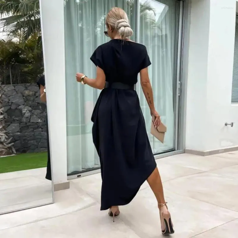 Party Dresses Solid Color Beach Dress Women Long One Shoulder Maxi Ankle  Length from Dhgate Urban Sexy Dresses - price 28.96