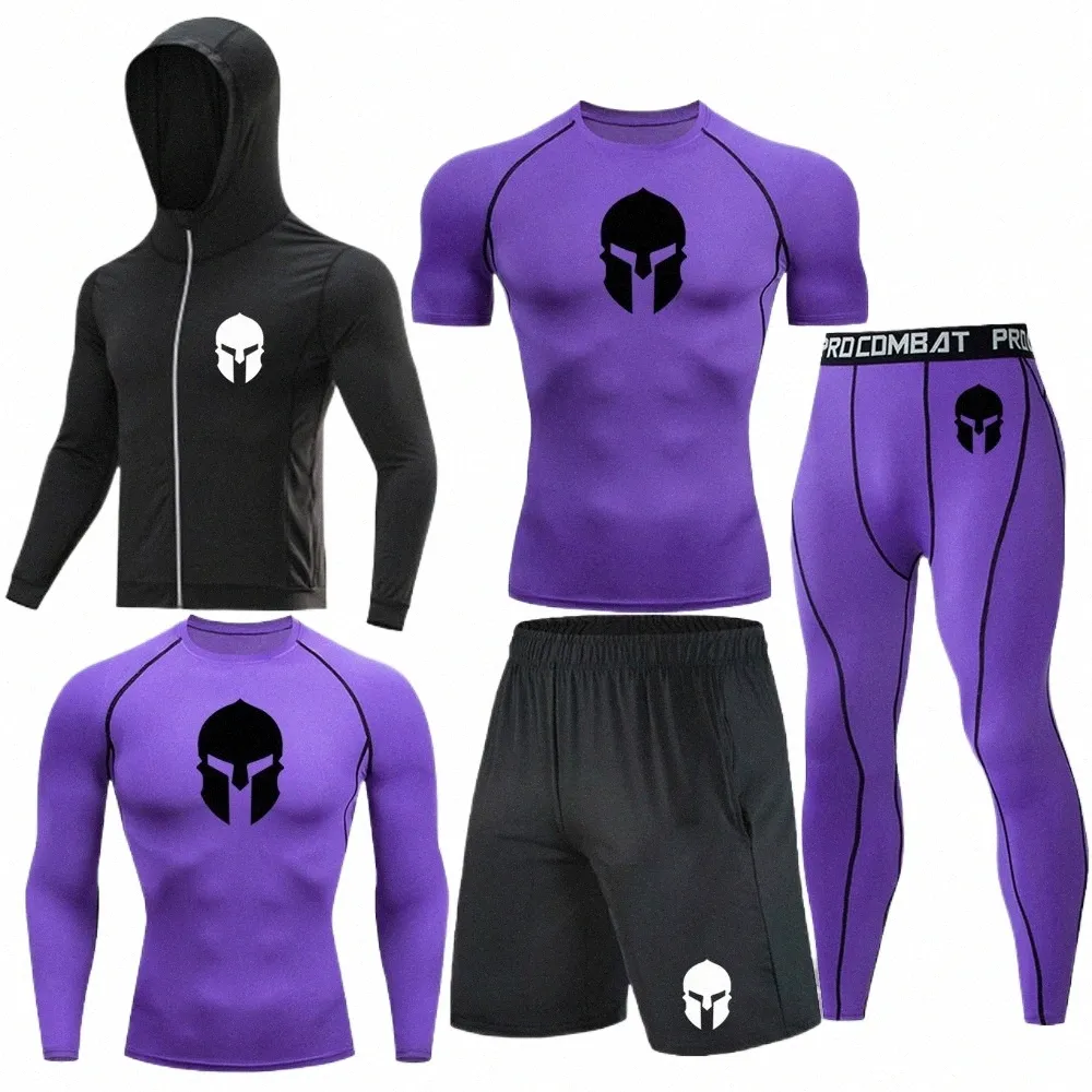 Men s Spartan Sportswear Compri Fit Active Athletic Tracksuit for Fitness Jogging and Running