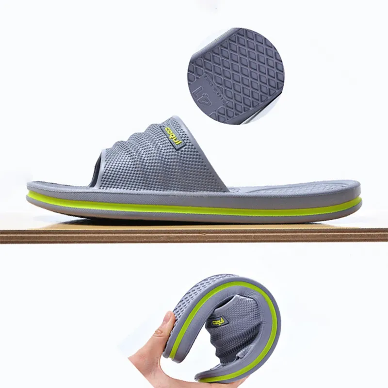 Comfortable Men's Home Slippers Non-Slip EVA Summer Indoor Bathroom  Shoe Big Size Available! Shop Now!