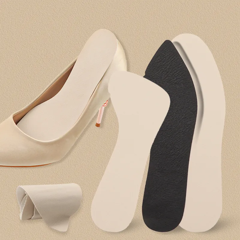 Bulk Ultra Thin Leather Insoles For Shoes, Sandals Heels