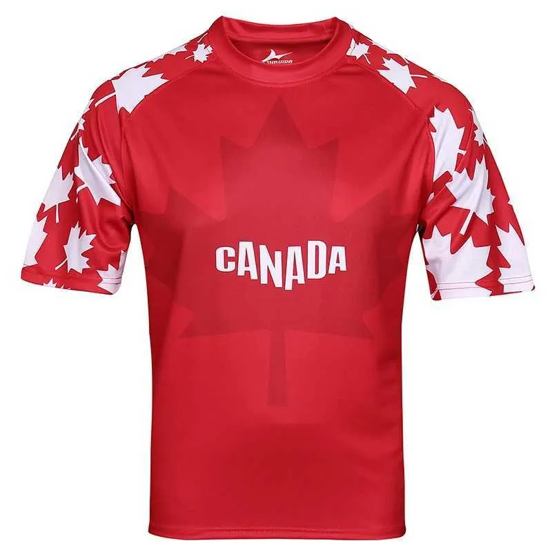 2024 Canada Football Jersey for Men Breathable Polyester