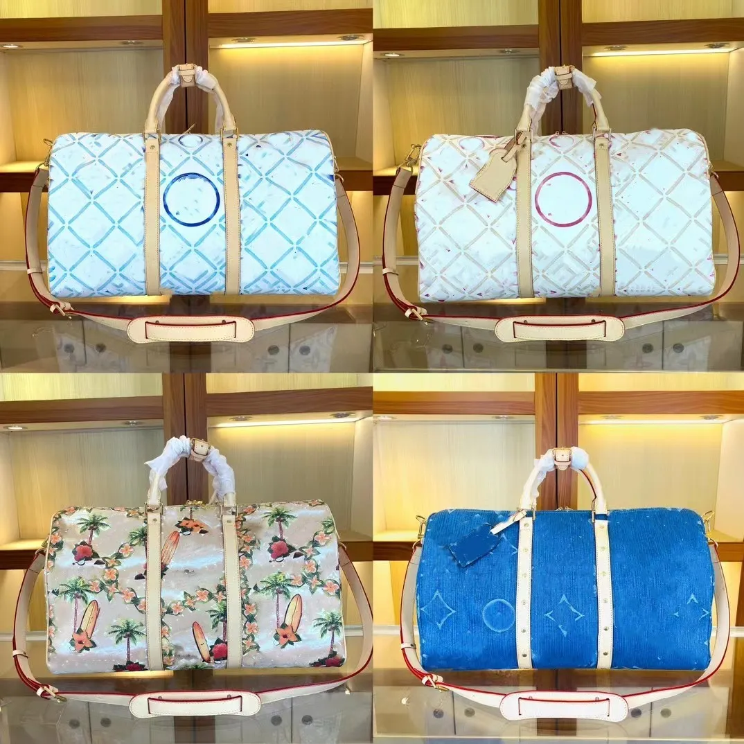 designer duffle bag Luxurys travel bag Men women fashion shoulder crossbody travel bags Women totes Designers Bags Sunrise Pastel Gradient Shouder