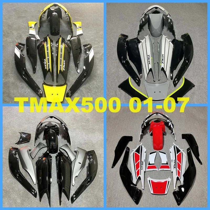 Coprimanubrio Moto In Alluminio CNC Per Yamaha TMAX500 2001-2007 - Accessori Manubrio End - Foto 4