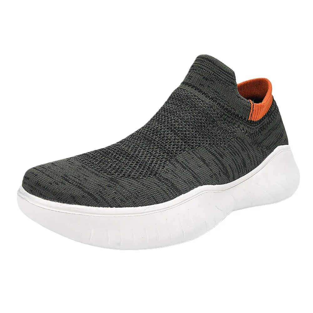 DHgate Knitted Custom Size Moccasins Men 2024 Skateboarding Sneakers Yellow Black Sports Tenis Masculine Shoes Accessories
