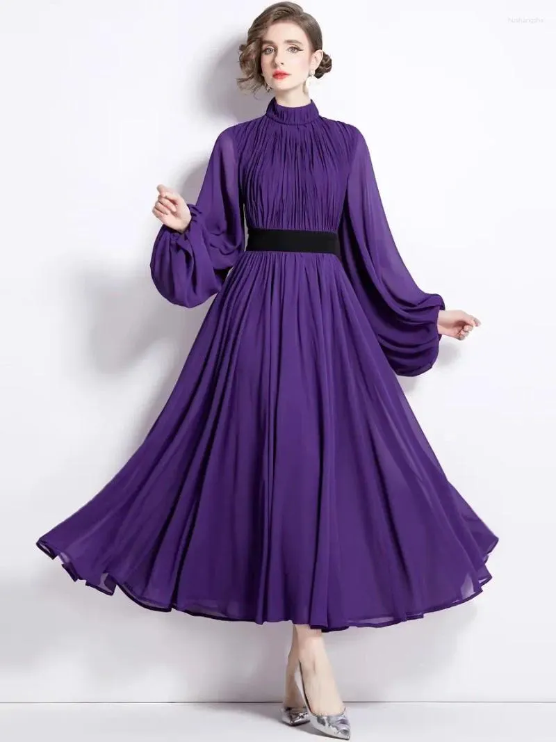 long drape sleeve dress VENUS Drape Sleeve Maxi Dress | Hot Pink