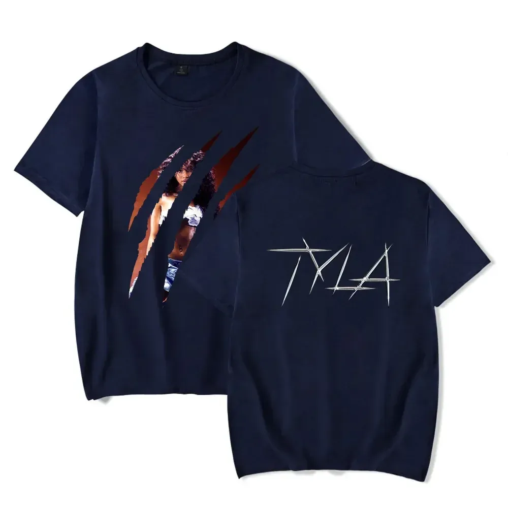 Singer Tyla Scratch Merch Oversized T Shirt Women Men From