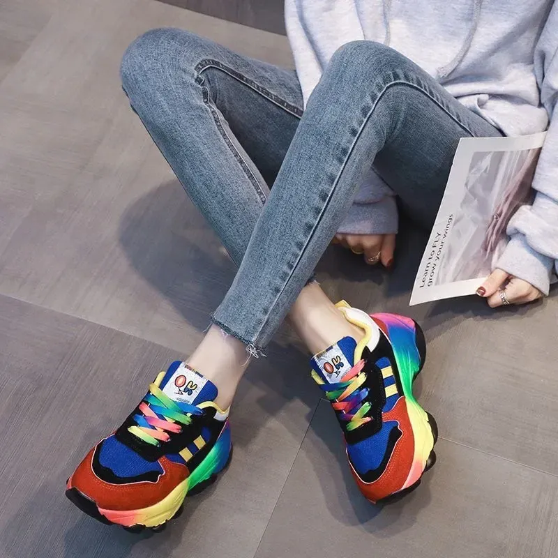 Bulk Trend Womens Platform Sneakers Lightweight... From  display picture 1
