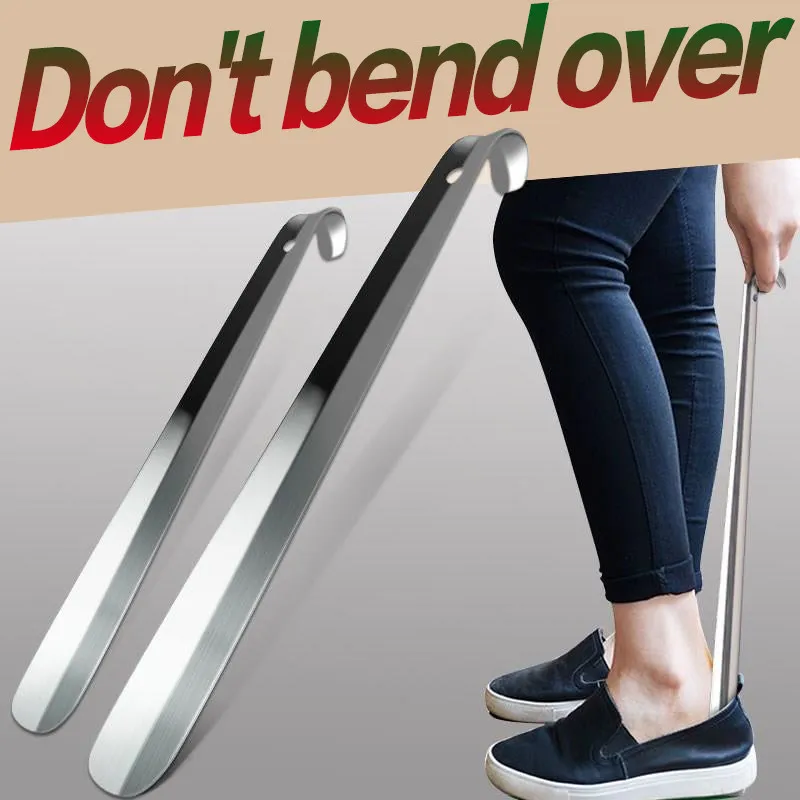 Shoe Horn Long Handle Retractable Telescopic Shoehorn Foldable Shoehorn Shoe Puller Adjustable Shoe Aids