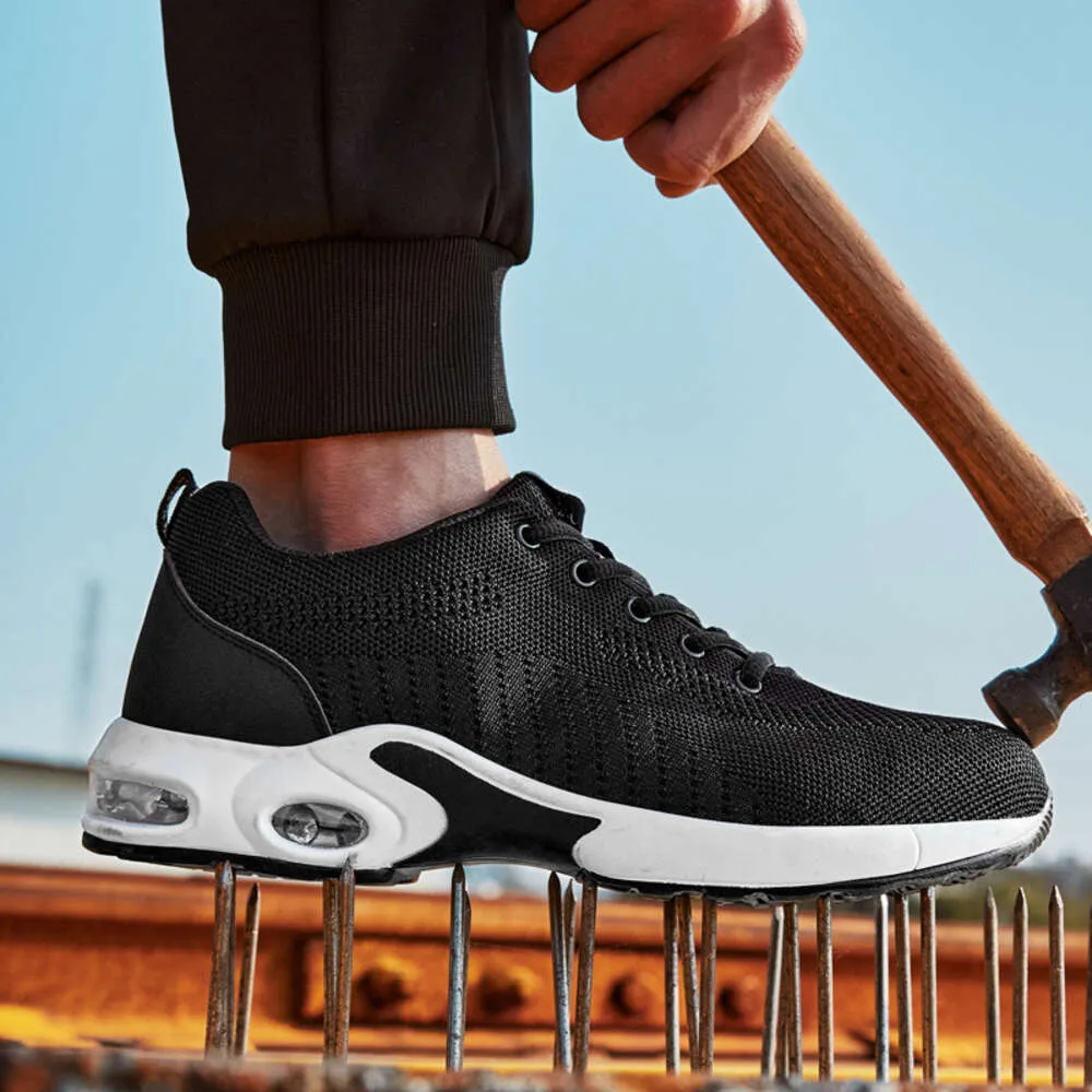 Zapatos De Seguridad De Los Pies De Acero: Botas De Trabajo De