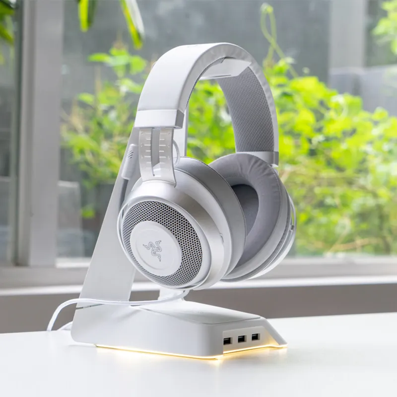 Razer Kraken Mercury Bluetooth Over Ear Headphones White