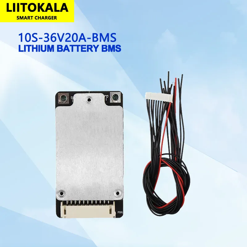 Scheda Di Protezione BMS 36V 40A Per Batterie Li-ion - 10S, PCB, 1 Pezzo Scheda Di Protezione BMS 36V 40A Per Batterie Li-ion - 10S, PCB, 1 Pezzo