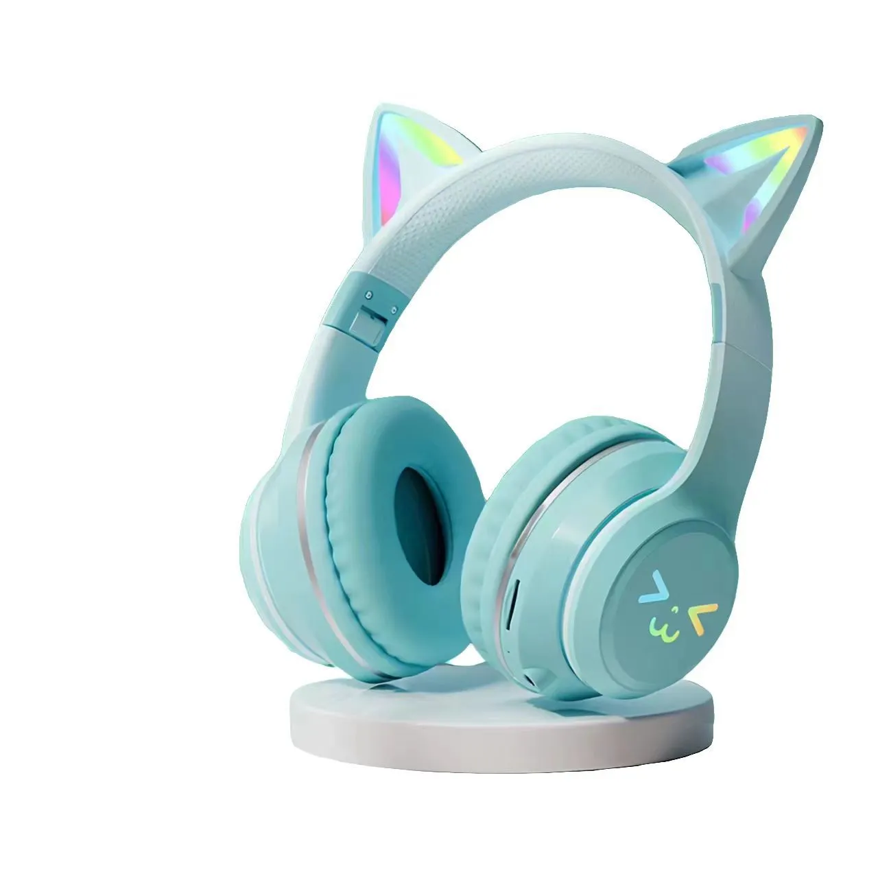 MZ-618 Gradient Color Wireless Over-Ear Bluetooth Cat