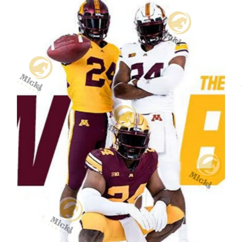 Minnesota Gophers Football Jersey Official NCAA Merchandise, Breathable  Fabric, Team Colors, Sizes S-3XL
