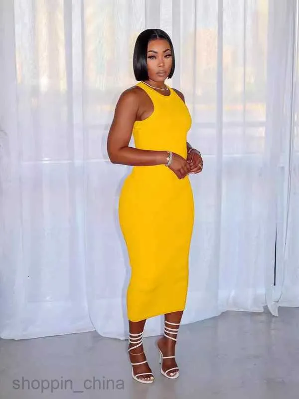 Vestidos Casuales Básicos: Vestido Elástico Elegante Para Rayas De