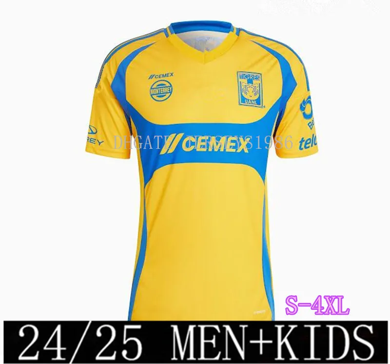 24 25 Gignac Tigres Uanl Jerseys De Futbol Lejos 2024 2025 Mexico Liga Dia De La Tierra MX Vargas Aquino Pizarro Nicolas F. Camisetas De Futbol De Thauvin Maillots Xxxl 4xl Por Jerseys1986 13 18 DHgat...