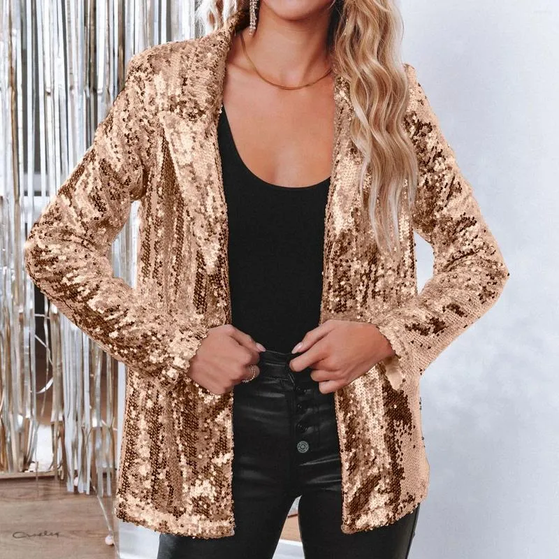 Long sparkly jacket best sale