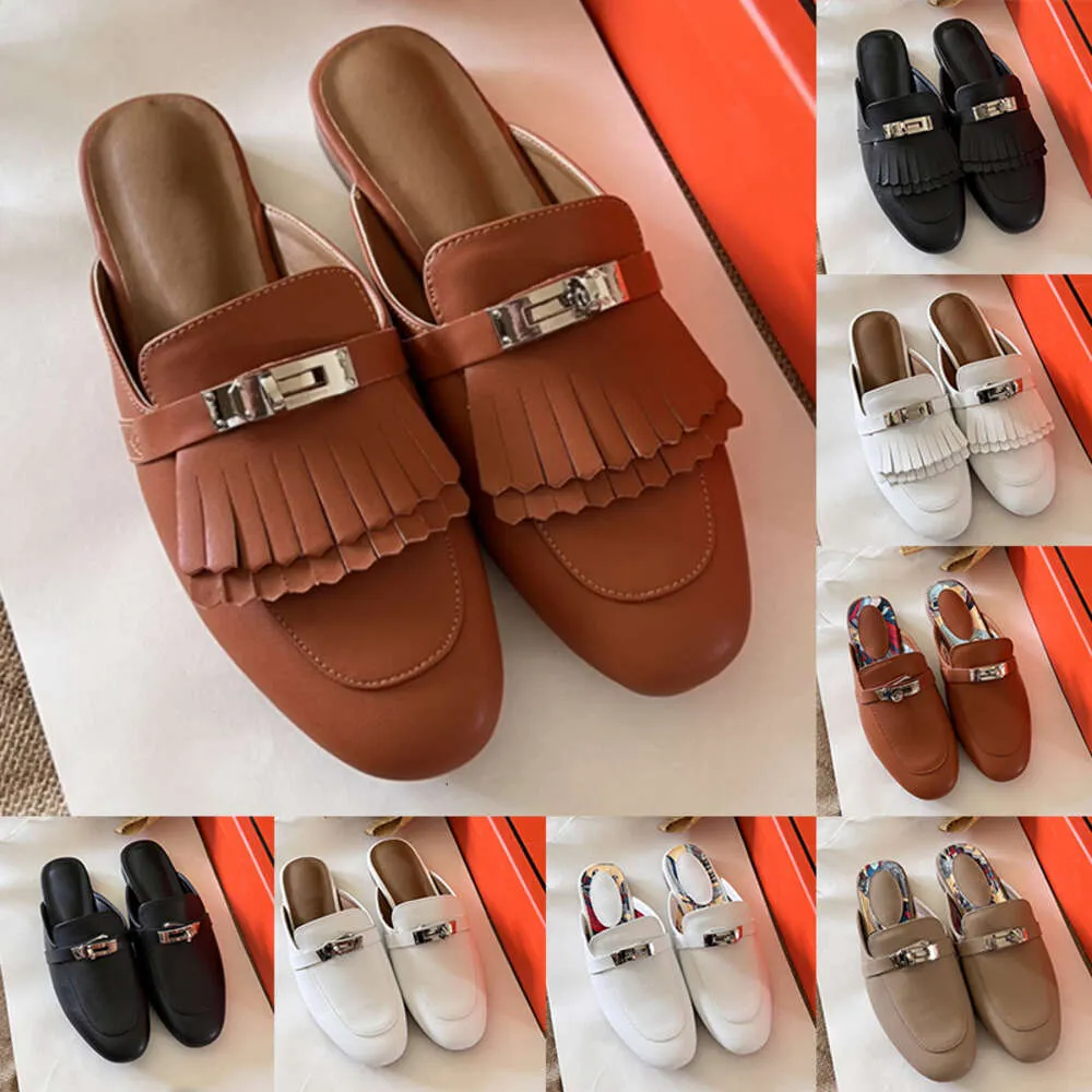 Lota Designer Casual Shoes Royal Loafers For Womens Classic Black Slip On Flat Heels Sneakers Female Ladies Luxury Plate forme chaussure 2024 Dhgate