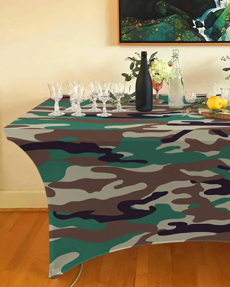 Camouflage table skirt hotsell