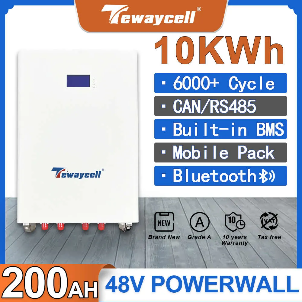 48V 200Ah LiFePO4 Battery Pack 10kWh Powerwall With... From ...