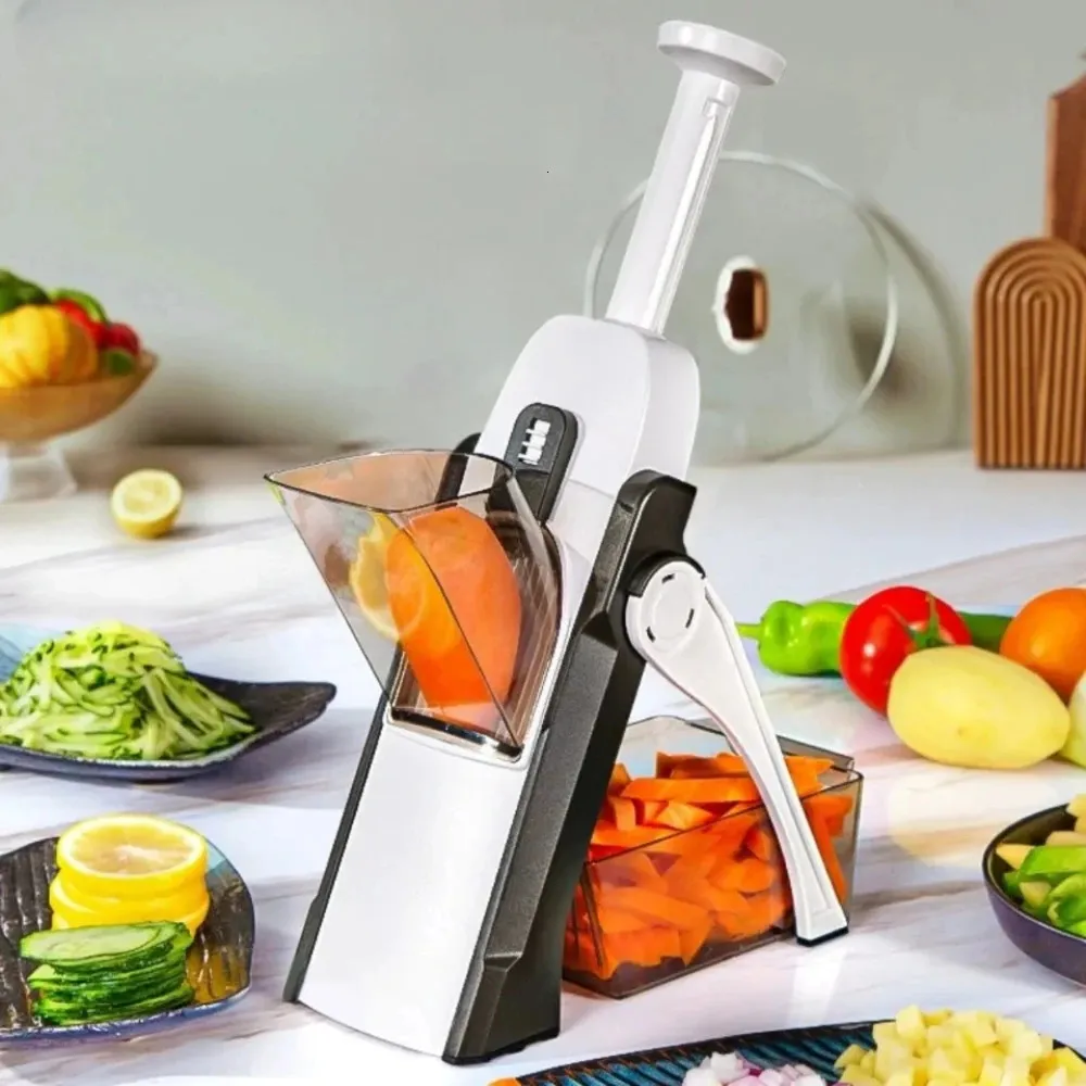 Multi Function Vegetable Cutter Slicer 5 In 1 Safe Manual Vegetables  Chopper Food Veggie Cutters Carrot Graters Kitchen Items 240531 From  Shanye10, $16.57 | DHgate.Com