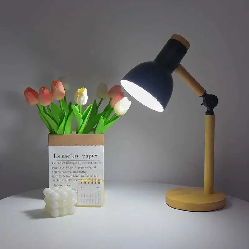 Foldable Dimmable LED Desk Lamp with Eye Caring Tech for Reading Studying Office