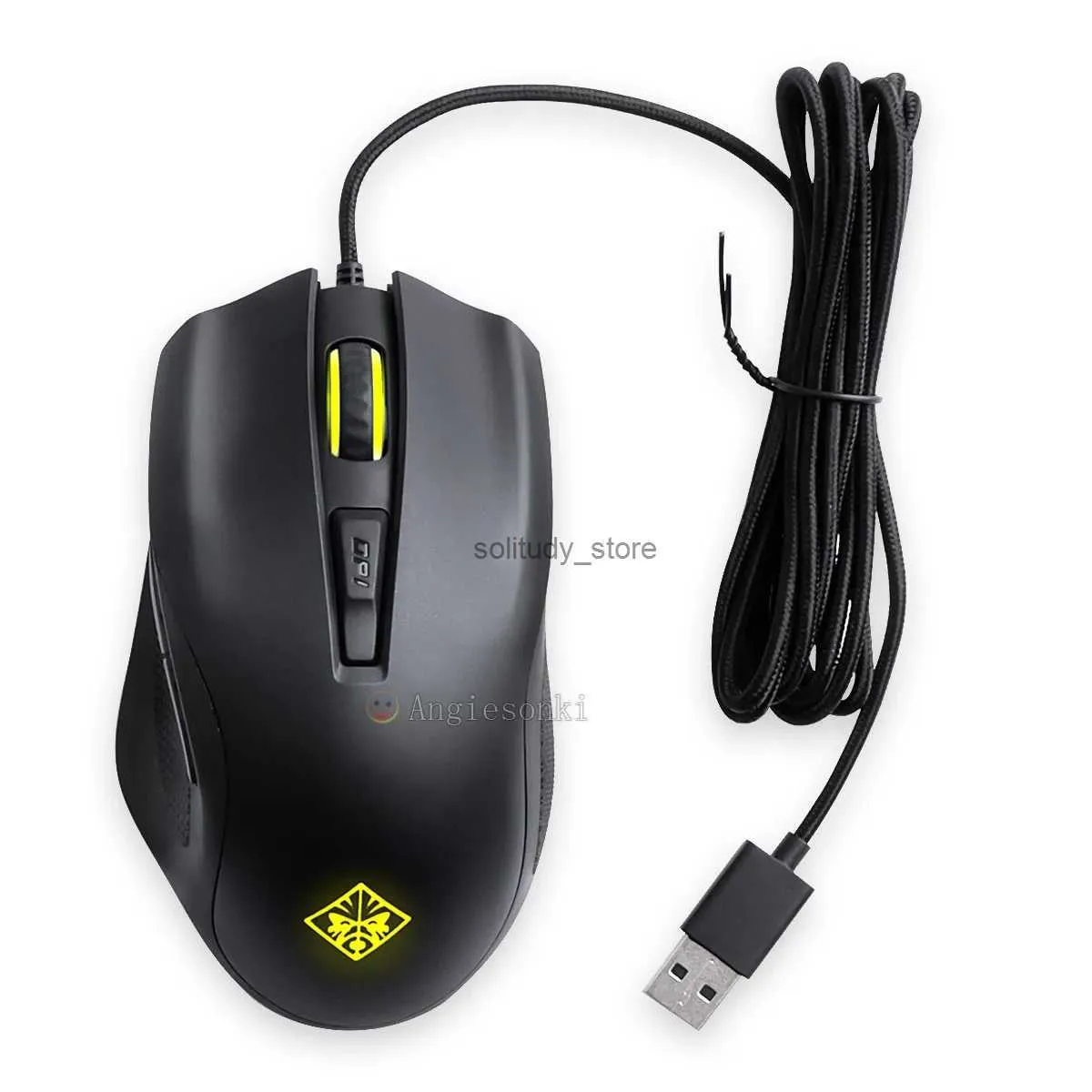 有線ゲーミングマウス HP Omen 600 |調整可能な12000 DPI光学ゲーム 