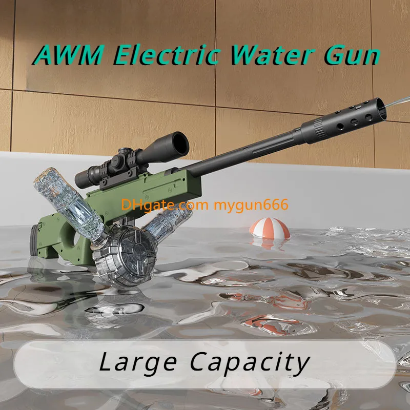 Water AWM Gun Sniper Rifle Manual Cool Appearance... From Majiaqu, $27.19