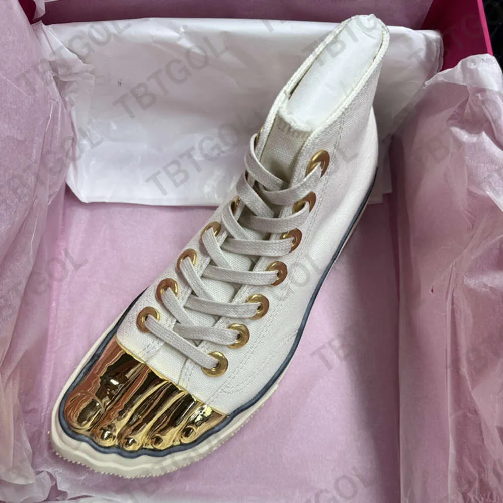 Gold canvas shoes hot sale