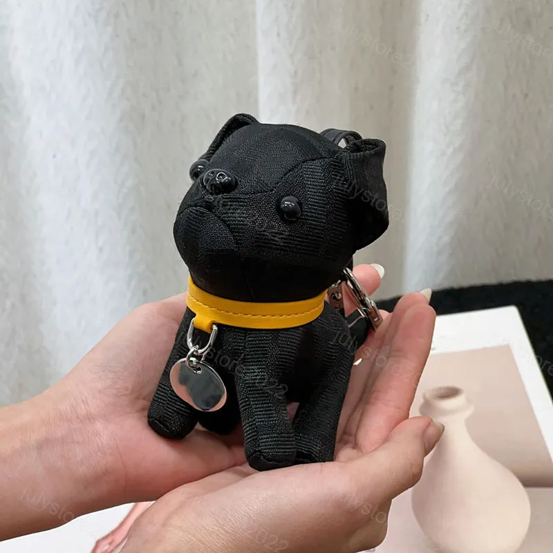 Collier Pendentif Chien Mini - Fait Main - Accessoire Pour Poupées - Laiton Et Strass