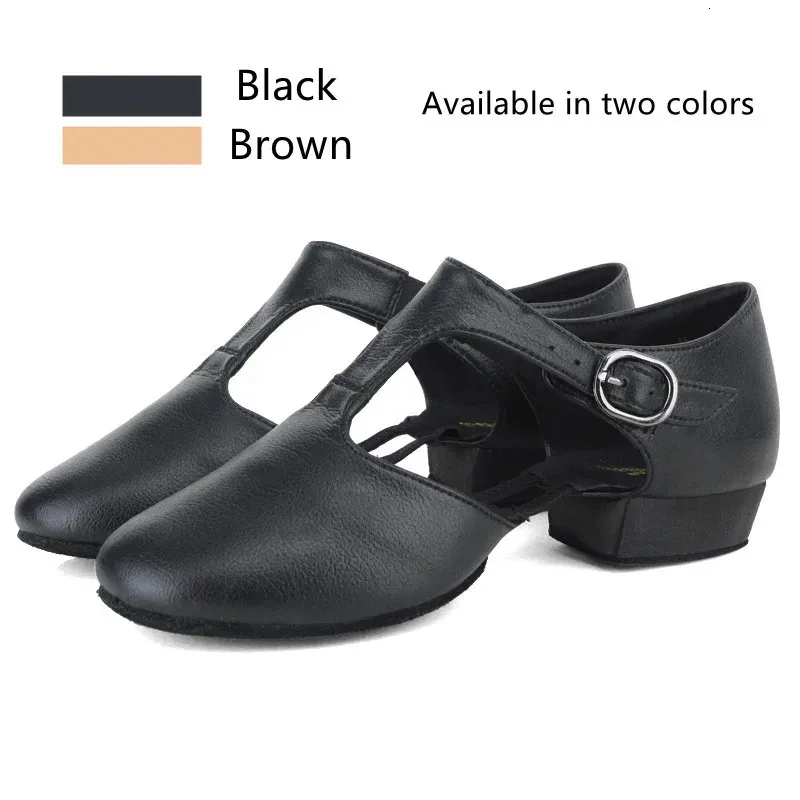 Buy Jazz Shoes Slip On Jazz Dance Shoes Rubber Split Sole Slip Resistance Leather And Neoprenen Fish Style Jazz Tan Fish