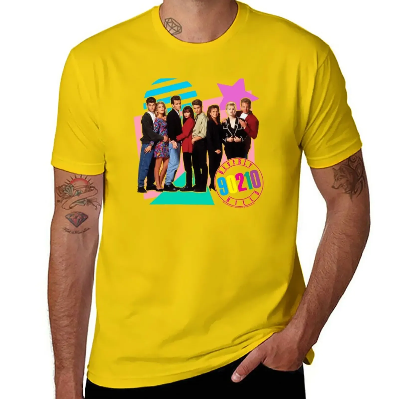 New Beverly Hills 90210 Retro Nineties Group Shot Men