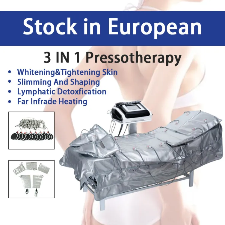 Stock In European 3 In 1 Far Infrared Pressotherapy Bio Ems Electric