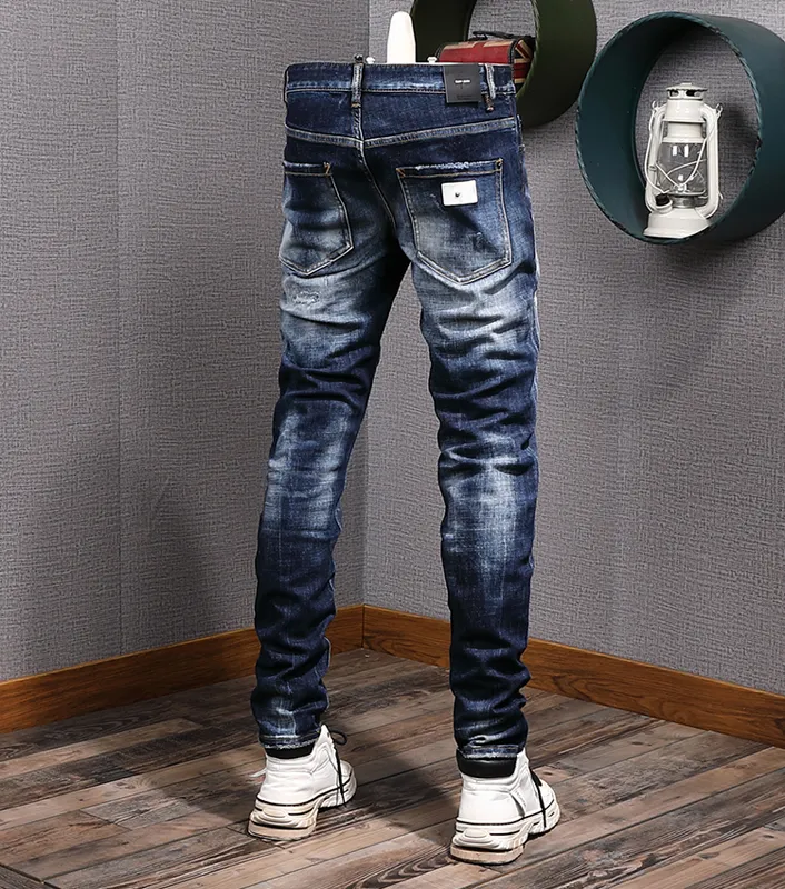 Damage Jeans For Men Mens Denim Jeans Ripped Mens Ripped Jeans